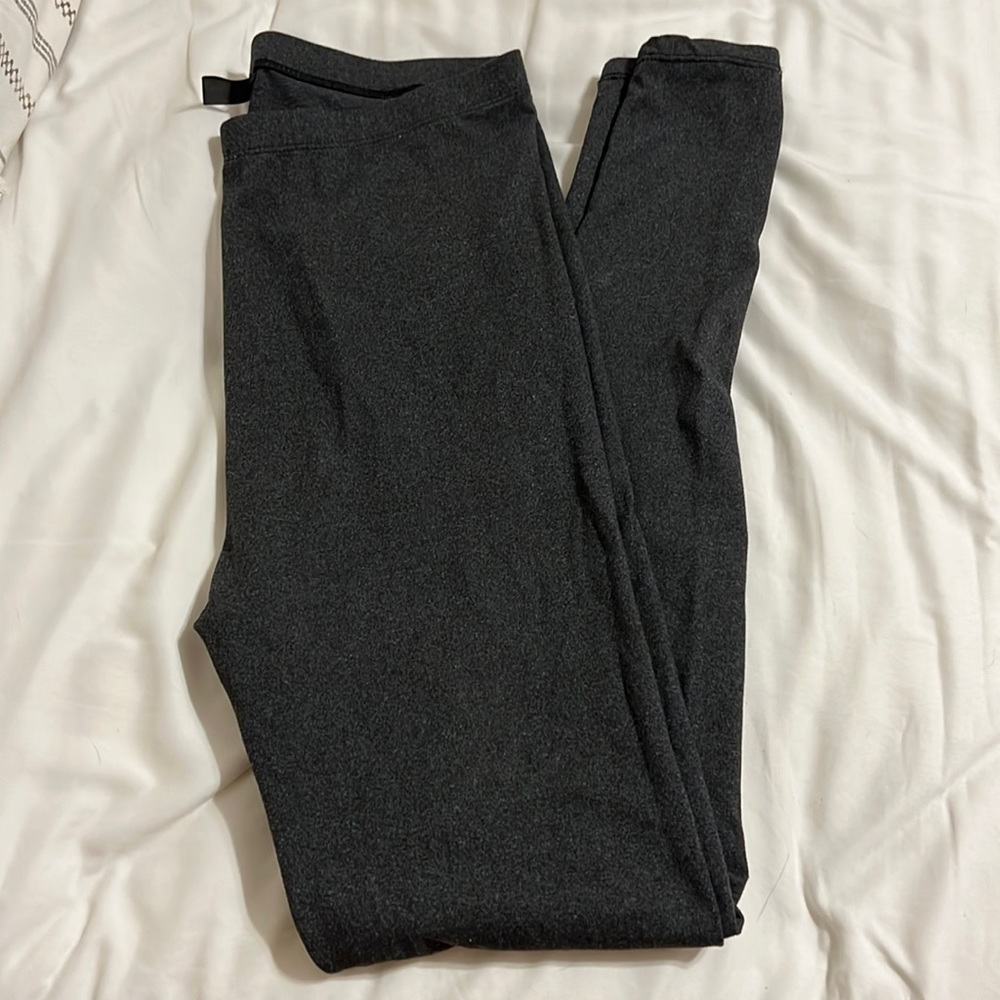 Womens Grey SWS Basic Leggings Size Large
